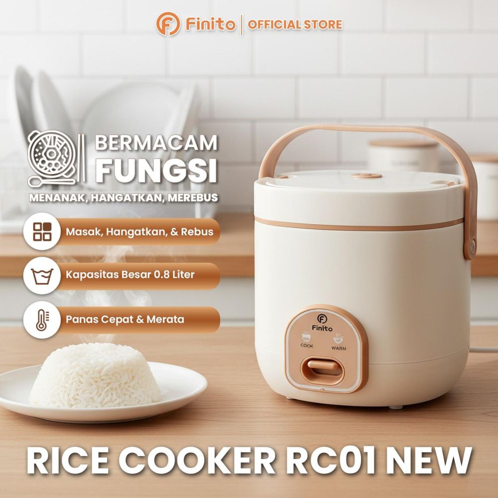 5 Rekomendasi rice cooker mini yang reviewnya bagus di bawah Rp 200 ribu, murah tapi berkualitas