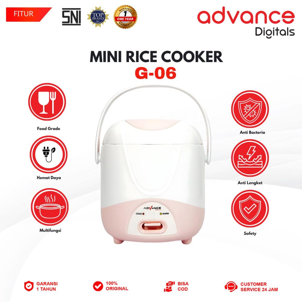 5 Rekomendasi rice cooker mini yang reviewnya bagus di bawah Rp 200 ribu, murah tapi berkualitas