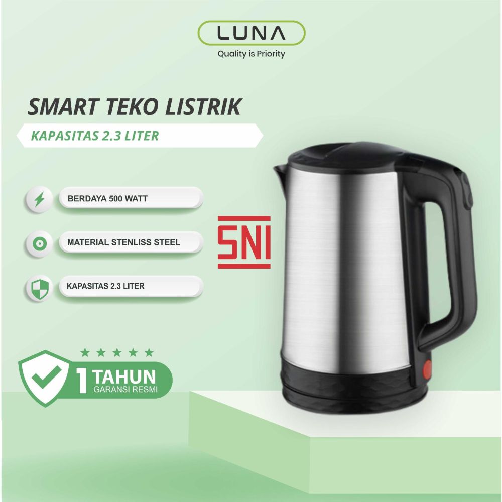 5 Rekomendasi teko listrik stainless steel di bawah Rp 200 ribu yang reviewnya bagus, awet tahunan