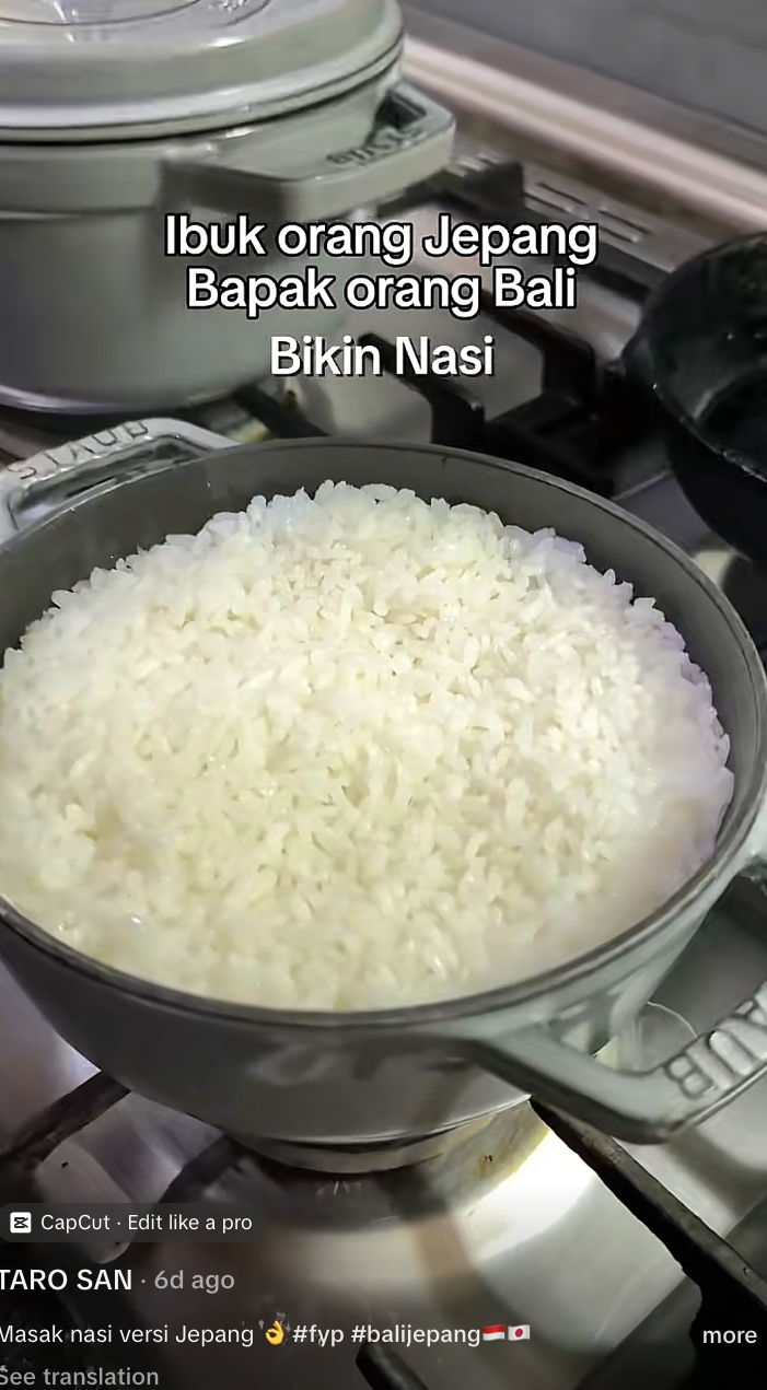 Cuma tambah sedikit beras ketan, begini cara masak nasi pulen ala Jepang