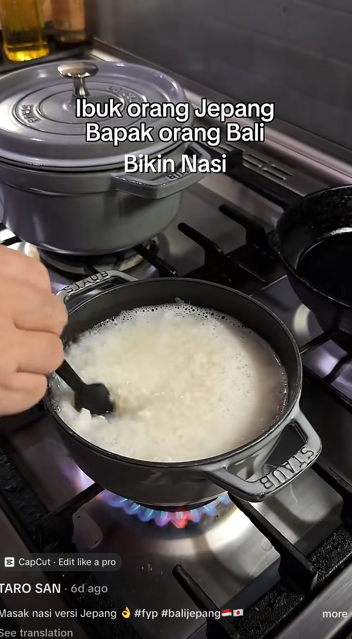 Cuma tambah sedikit beras ketan, begini cara masak nasi pulen ala Jepang