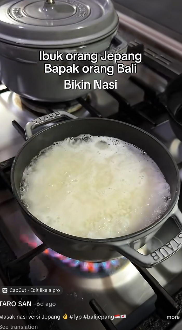 Cuma tambah sedikit beras ketan, begini cara masak nasi pulen ala Jepang