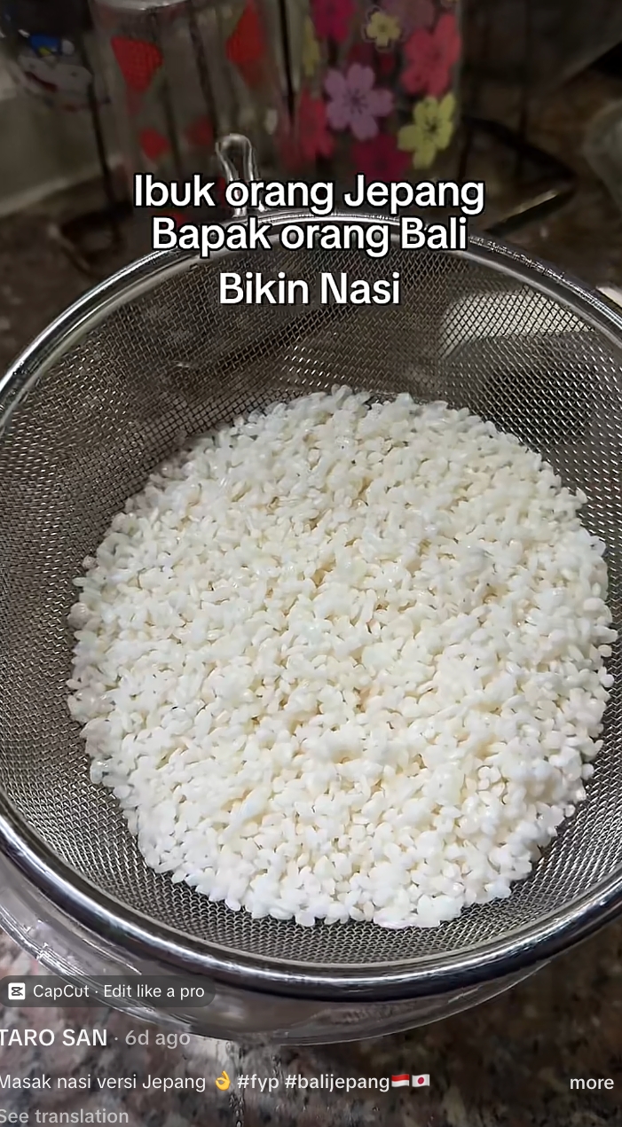 Cuma tambah sedikit beras ketan, begini cara masak nasi pulen ala Jepang