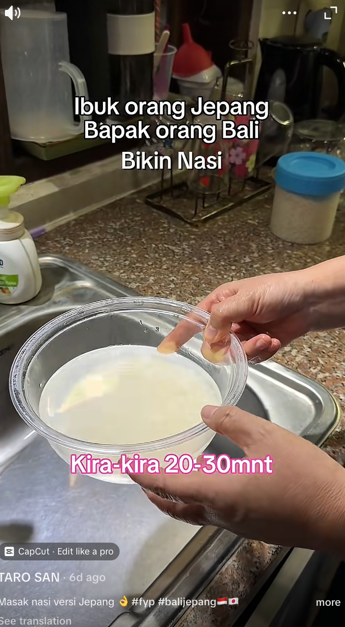 Cuma tambah sedikit beras ketan, begini cara masak nasi pulen ala Jepang