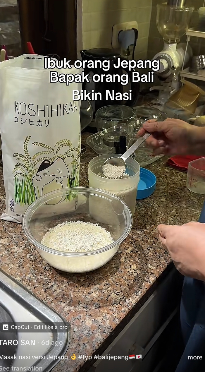 Cuma tambah sedikit beras ketan, begini cara masak nasi pulen ala Jepang