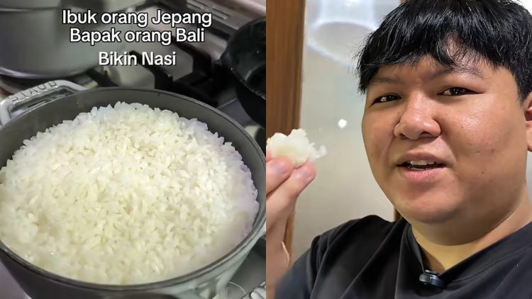 Cuma tambah sedikit beras ketan, begini cara masak nasi pulen ala Jepang