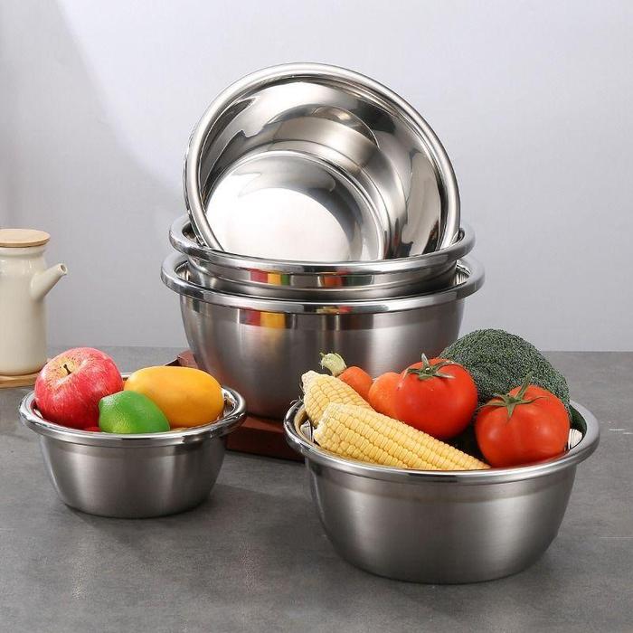 5 Rekomendasi baskom stainless steel di bawah Rp 100 ribu nan tahan banting, reviewnya bagus