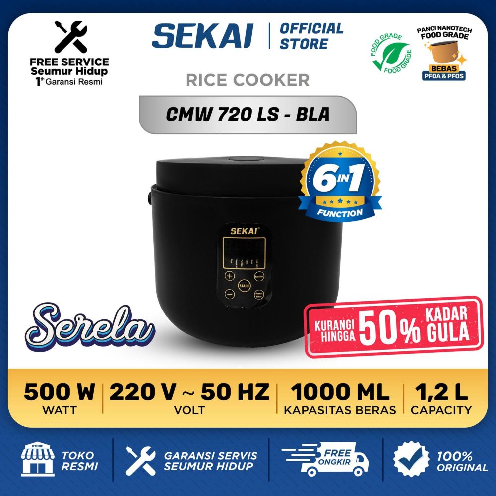 5 Rekomendasi rice cooker digital di bawah Rp 400 ribu nan kaya fitur dan review bagus, awet tahunan