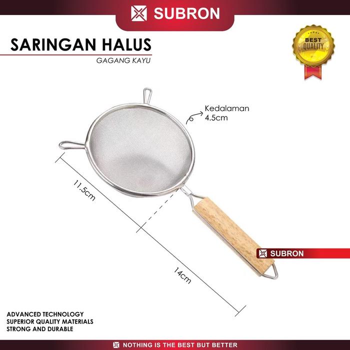 5 Rekomendasi saringan halus stainless untuk masak yang reviewnya bagus di bawah Rp 40 ribu