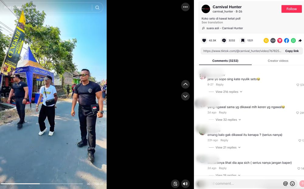 Profil Koko Seto, dancer sound horeg asal Kediri yang viral di media sosial