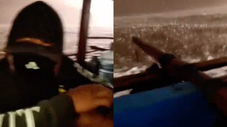 Detik-detik kapal nelayan dihujani batu Anak Krakatau, doa lantang disuarakan