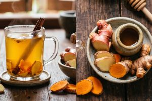 Batuk gegara abu vulkanik? Yuk coba resep temurun wedang jahe kunyit plus madu yang bikin hangat tubuh