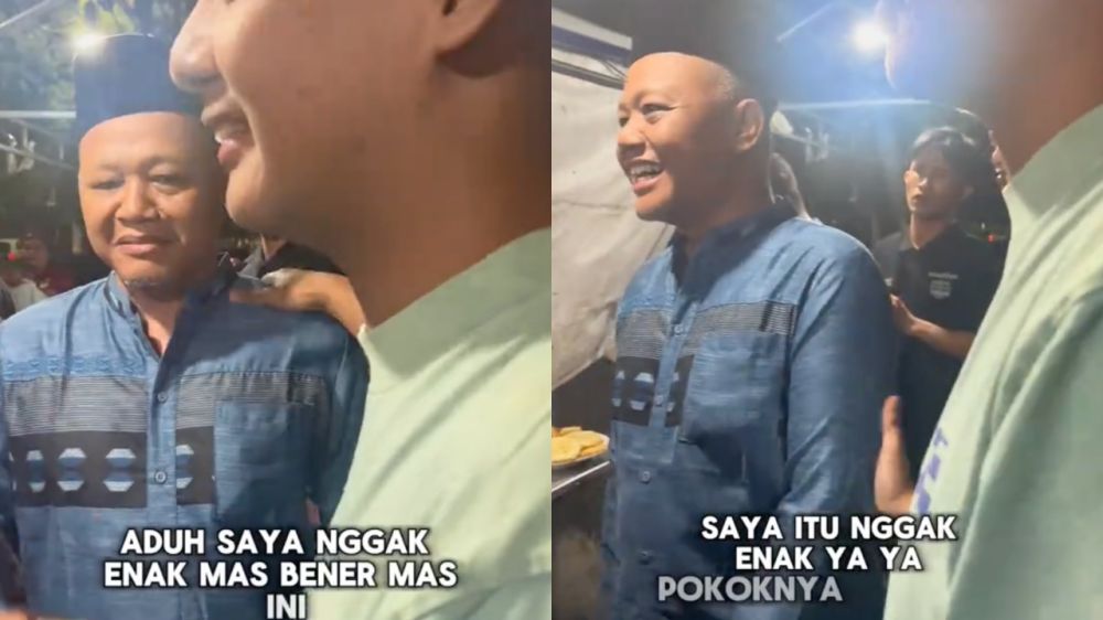 Pernah makan nasi goreng 20 kali tak bayar, pria ini kembali bawa Rp1 juta, pedagang justru tak enak
