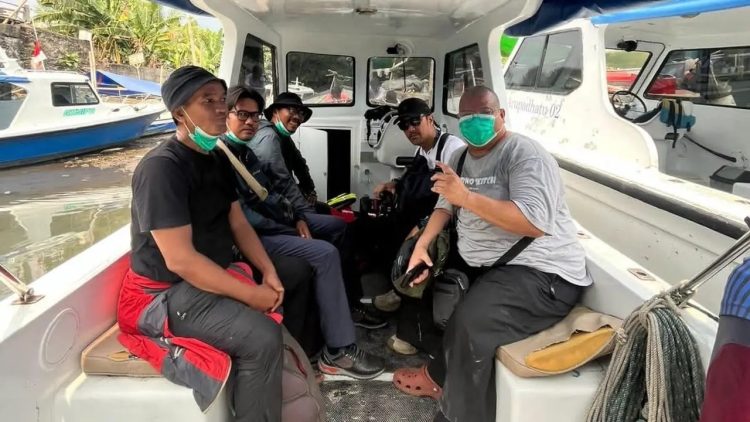 5 Jurnalis dan 3 kru kapal belum ditemukan, pencarian Tim SAR diperluas ke utara Anak Krakatau