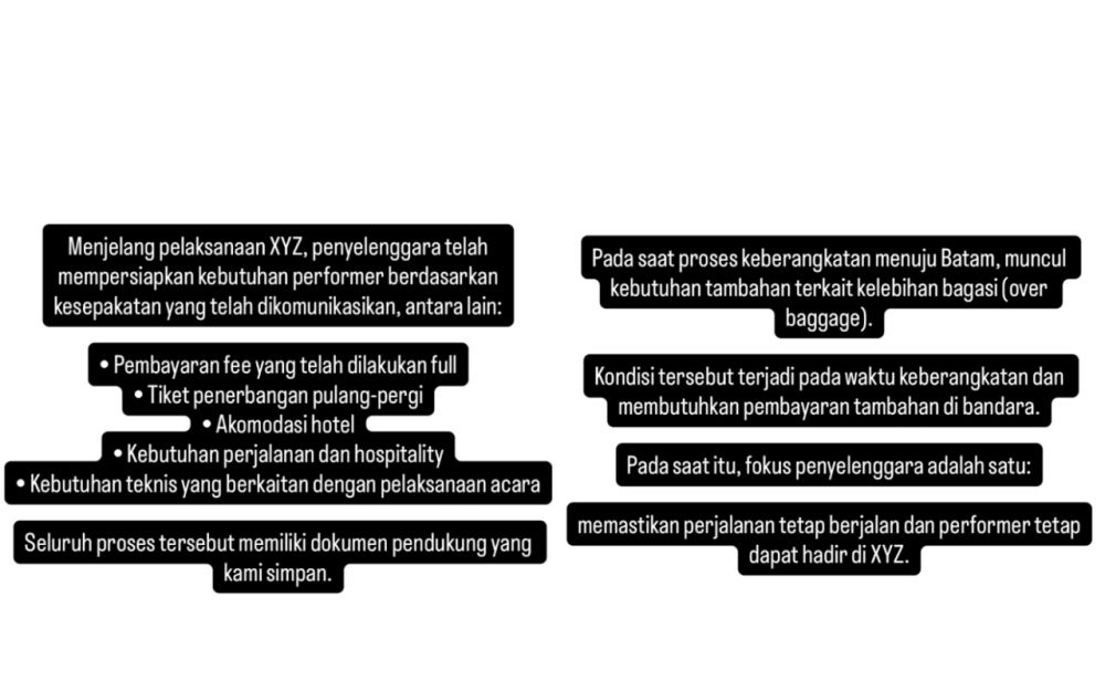 Kronologi Juicy Luicy batal manggung di Batam, berawal kelebihan bagasi malah berujung kisruh