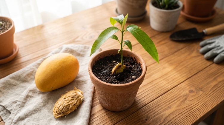 Biji mangga sisa makan ternyata bisa ditanam lagi, begini caranya