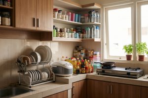 Dapur sempit terasa makin penuh? Cek 7 barang yang sering salah tempat