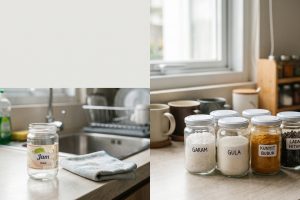 Wadah bekas selai jangan langsung dibuang, bisa dipakai menyimpan bahan dapur tertentu