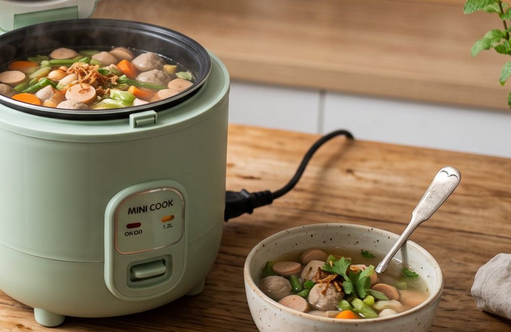 8 Resep masakan pakai rice cooker mini untuk anak kos, penyelamat dompet dan perut di kala akhir bulan