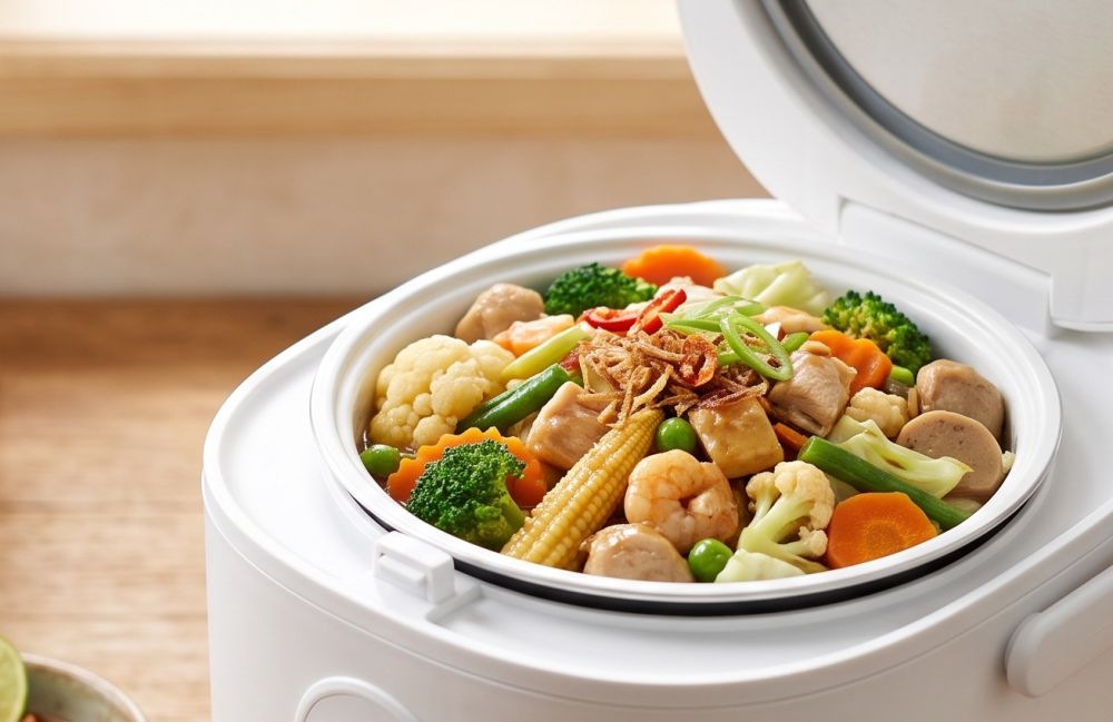 8 Resep masakan pakai rice cooker mini untuk anak kos, penyelamat dompet dan perut di kala akhir bulan