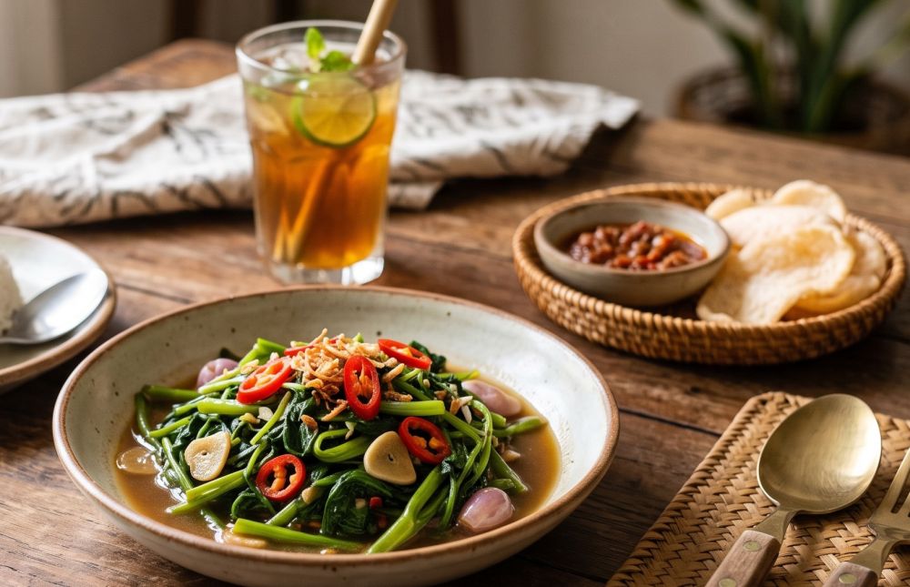 Di kulkas cuma ada kangkung sama terong? yuk coba 8 olahan lauk lezat dan murah meriah ini