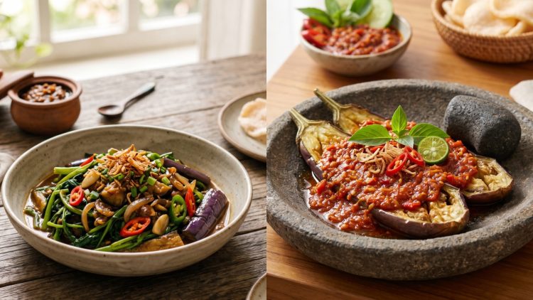 Di kulkas cuma ada kangkung sama terong? yuk coba 8 olahan lauk lezat dan murah meriah ini