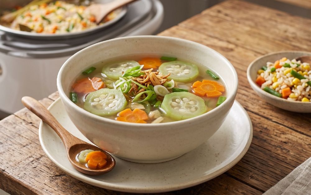 8 Resep olahan sayur pakai rice cooker nan 30 menit jadi, bisa pakai bahan seadanya di kulkas