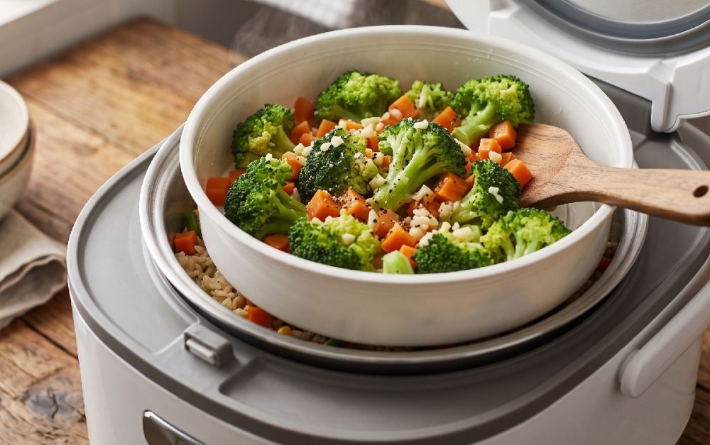 8 Resep olahan sayur pakai rice cooker nan 30 menit jadi, bisa pakai bahan seadanya di kulkas
