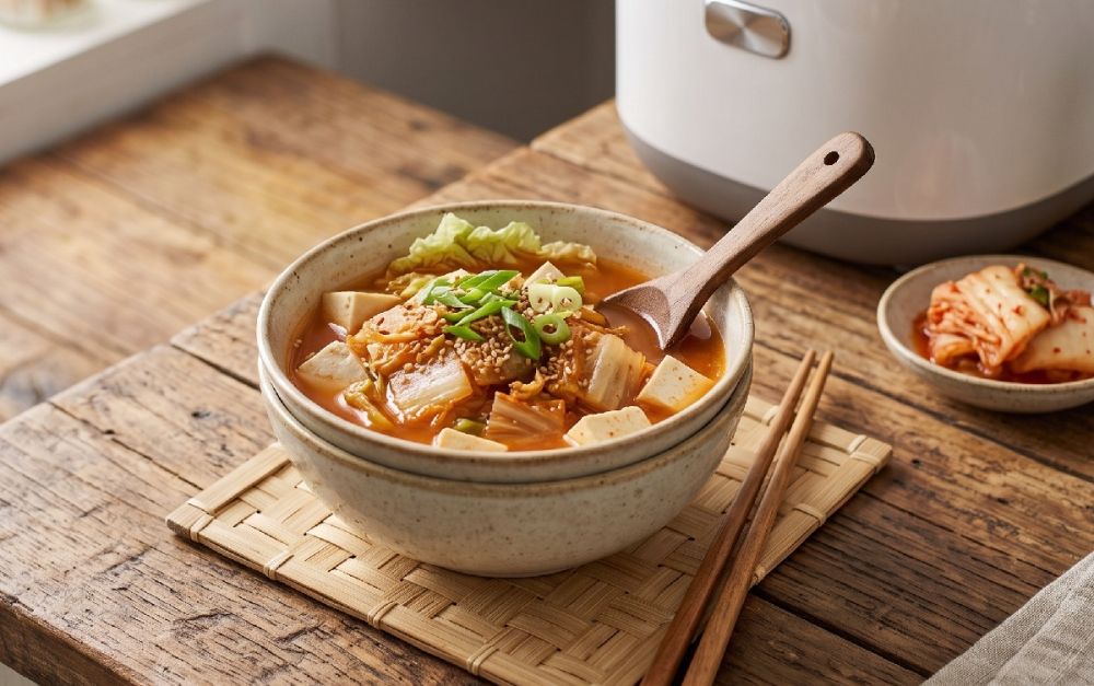 8 Resep olahan sayur pakai rice cooker nan 30 menit jadi, bisa pakai bahan seadanya di kulkas