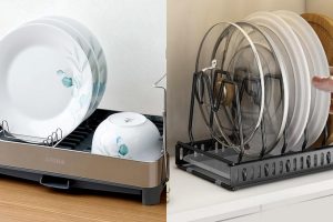 5 Rekomendasi rak piring stainless steel kecil cocok untuk di meja dapur, harga di bawah 400 ribu