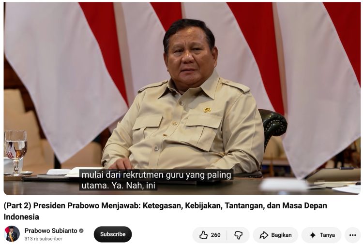 Prabowo ungkap wacana pengangkatan guru kembali ke pemerintah pusat dan fokus perbaiki kesejahteraan