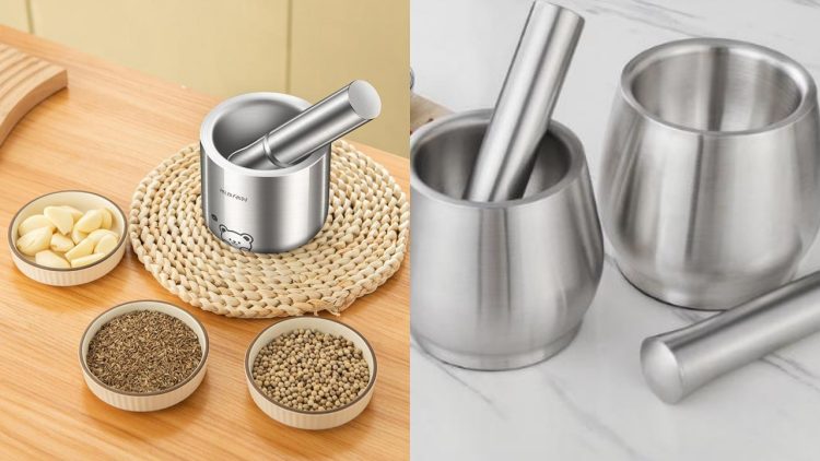 5 Rekomendasi cobek stainless steel SU 304 yang reviewnya bagus di bawah Rp 200 ribu, awet tahunan