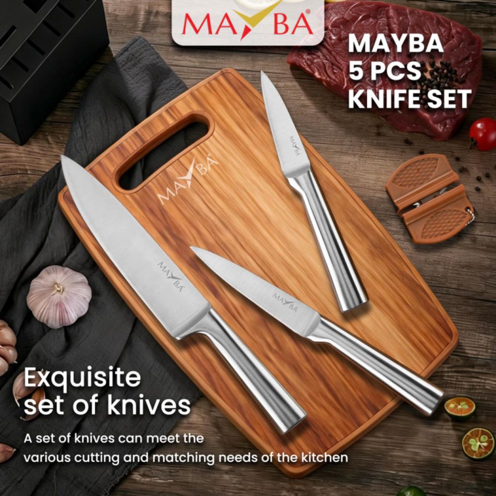 5 Rekomendasi pisau dapur satu set di bawah rp 200 ribu yang reviewnya bagus, cocok untuk hadiah