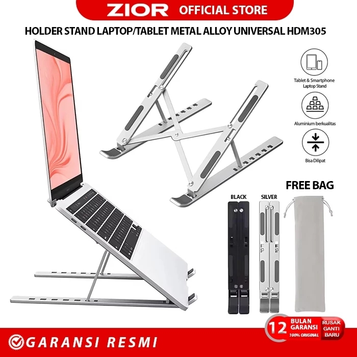 5 Rekomendasi stand laptop portable di bawah Rp100 ribu buat kerja dari mana saja