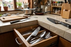5 Kesalahan menaruh pisau dapur yang bikin cepat tumpul, bukan cuma karena sering dipakai