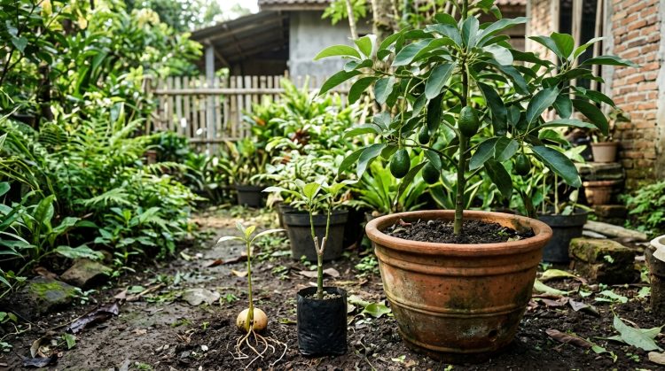 Cara menanam alpukat dari biji dan okulasi, ini tahapan hingga perawatannya