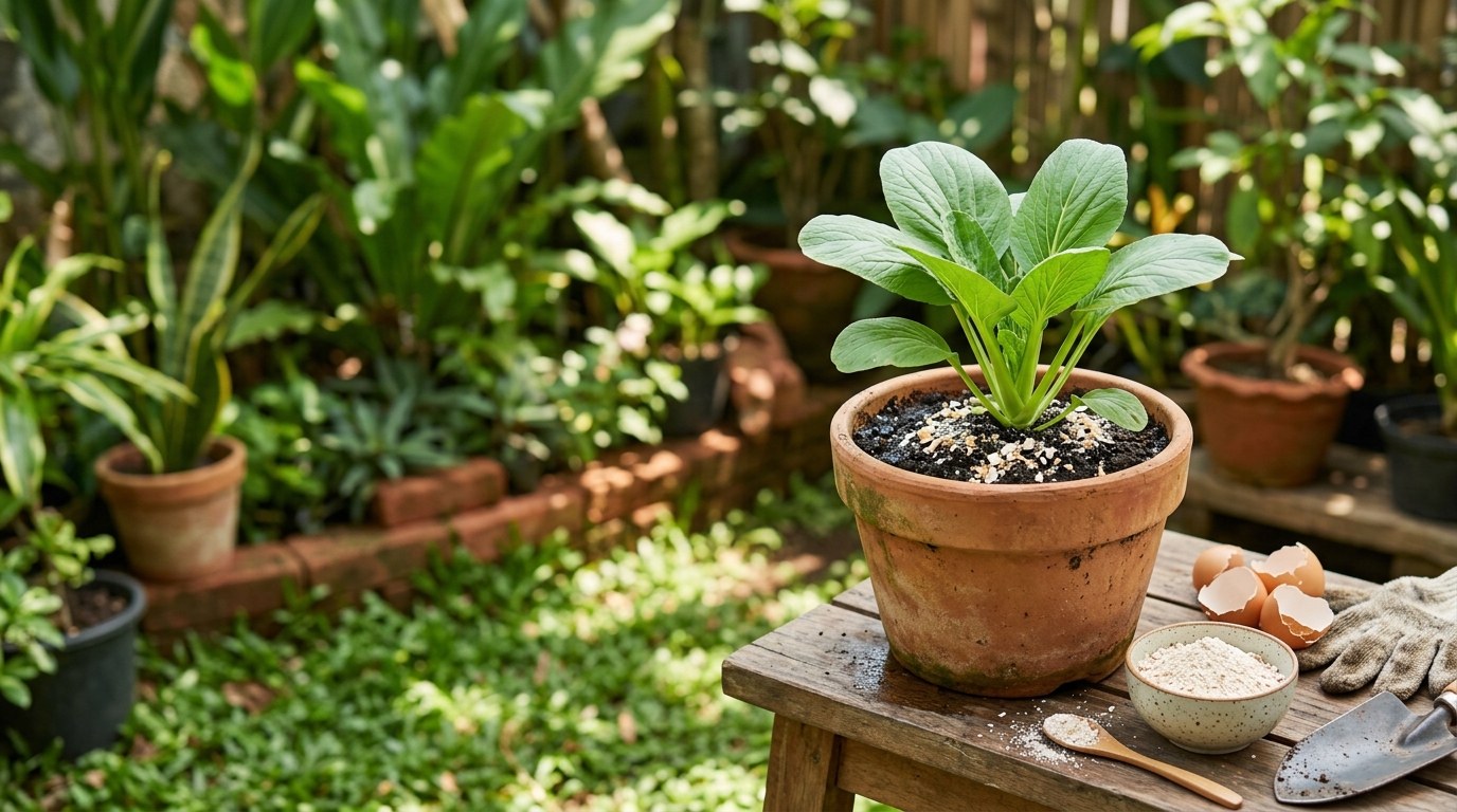 Cara membuat pupuk cangkang telur untuk tanaman dalam pot, praktis dari limbah dapur