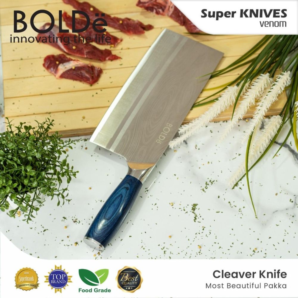 5 Rekomendasi pisau cleaver stainless steel yang reviewnya apik dan cocok untuk hadiah pernikahan