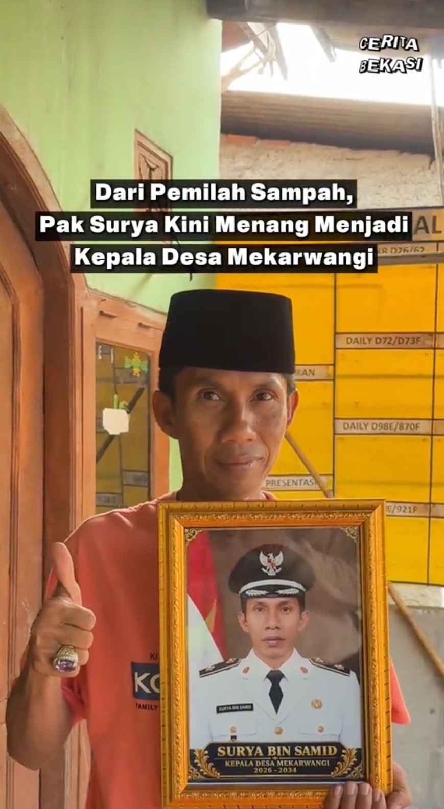Dari pilah sampah ke kursi kades, Surya buktikan kepercayaan warga tak cuma soal modal uang melimpah