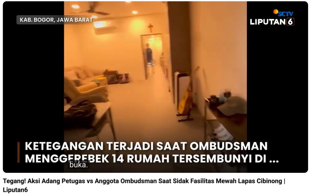 Bukan seperti sel, intip deretan penampakan fasilitas di Lapas Cibinong yang disebut mirip cluster