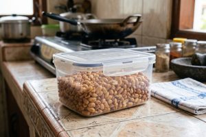 Kacang goreng cepat tengik? Cek wadah dan kondisi penyimpanannya