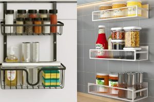 5 Rekomendasi rak bumbu gantung kecil estetik untuk dapur, reviewnya bagus di bawah harga Rp 150 ribu