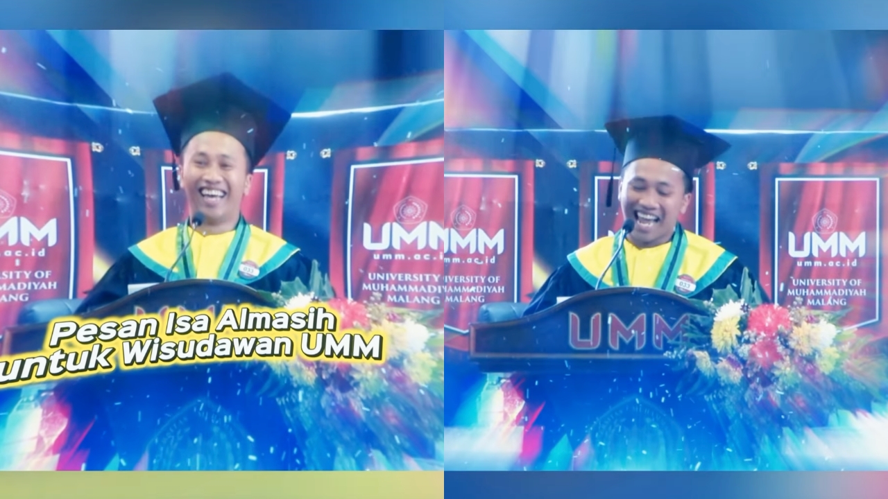 Isa Almasih wisuda dari UMM, kenang perjalanan anak kampung penggembala ternak kini raih IPK 3,97