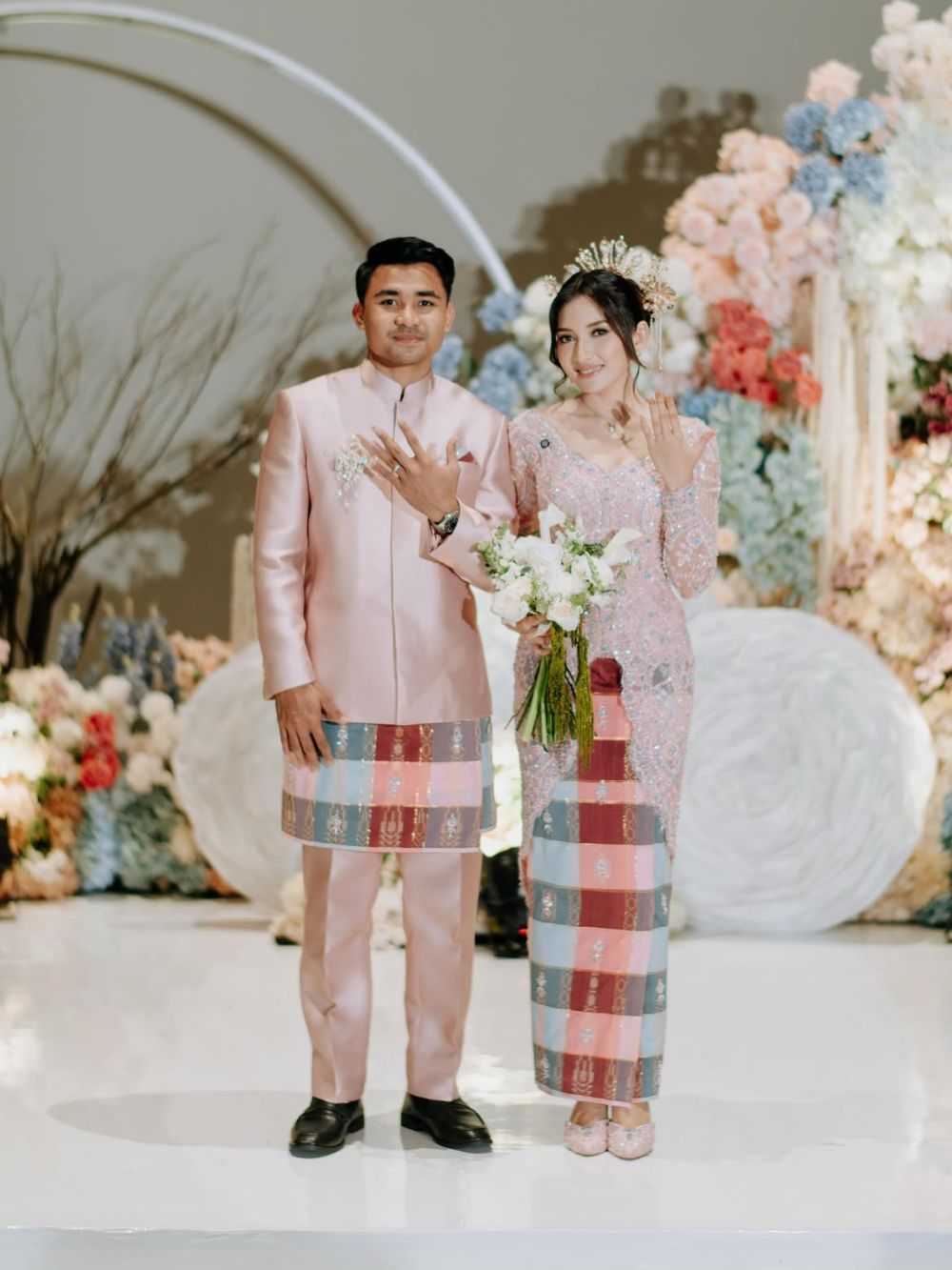 Intip prewedding Asnawi Mangkualam dan Yuriska Patricia dengan sentuhan adat Makassar