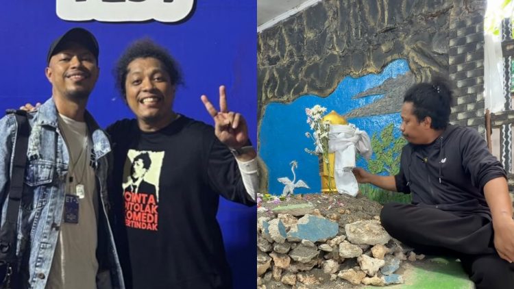 Hidup harus berlanjut, momen haru Arie Kriting dikuatkan orang tua sepeninggal adik berpulang