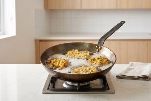 Minyak goreng berbusa saat dipakai, ternyata ini beberapa penyebabnya