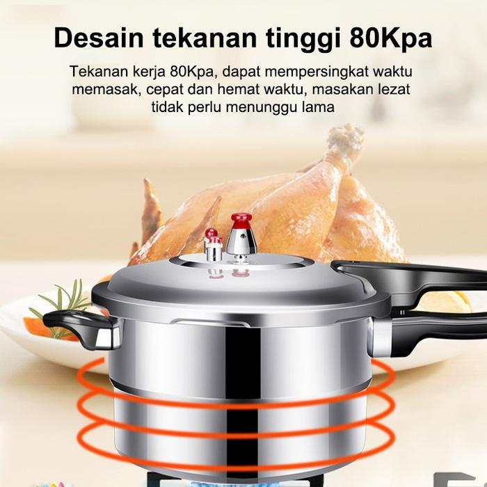 5 Rekomendasi panci presto aluminium di bawah Rp 300 ribu, reviewnya baik dan terlindungi dari ledakan