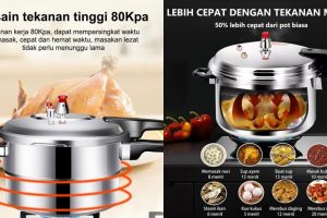 5 Rekomendasi panci presto aluminium di bawah Rp 300 ribu, reviewnya bagus dan aman dari ledakan