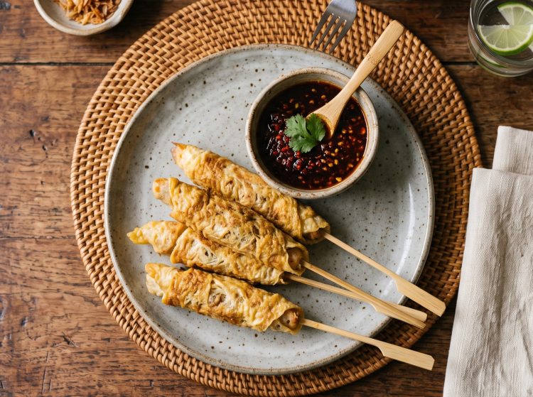 Pingin ngemil tapi takut boncos? Yuk cobain resep sempol telur gulung lezat dengan bahan seadanya ini