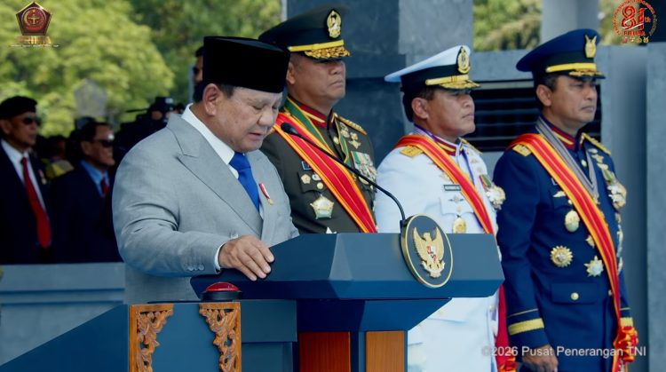 HUT ke-81 TNI, seragam upacara baru bikin pangling, ada sentuhan beskap dan budaya Indonesia